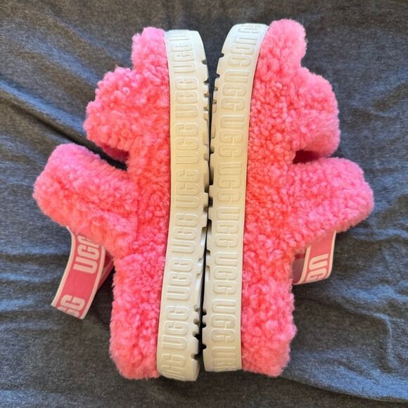 UGG Oh Fluffita Slide Platform Slippers - Picture 4 of 7